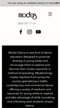 Mobile Screenshot of modasdance.com